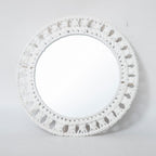 Round Macrame Wall Mirror | Kelmera