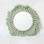 Round Macrame Wall Mirror | Kelmera
