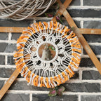 Round Macrame Wall Mirror | Kelmera