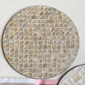Round Serving Board made from Noble Shells | Kelmera