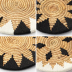 Round Table Coaster made of Natural Materials | Kelmera