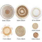 Round Tablecloth made of Natural Materials | Kelmera