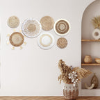 Round Tablecloth made of Natural Materials | Kelmera
