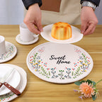 Round Tablecloth with Mandala Pattern | Kelmera