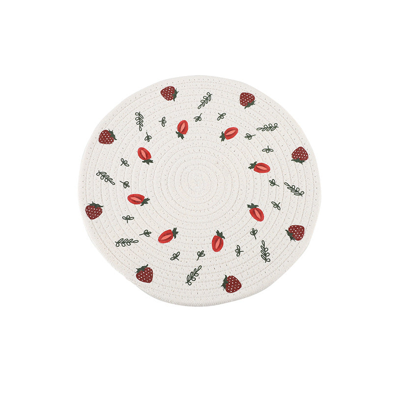 Round Tablecloth with Mandala Pattern | Kelmera