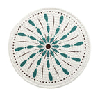 Round Tablecloth with Mandala Pattern | Kelmera