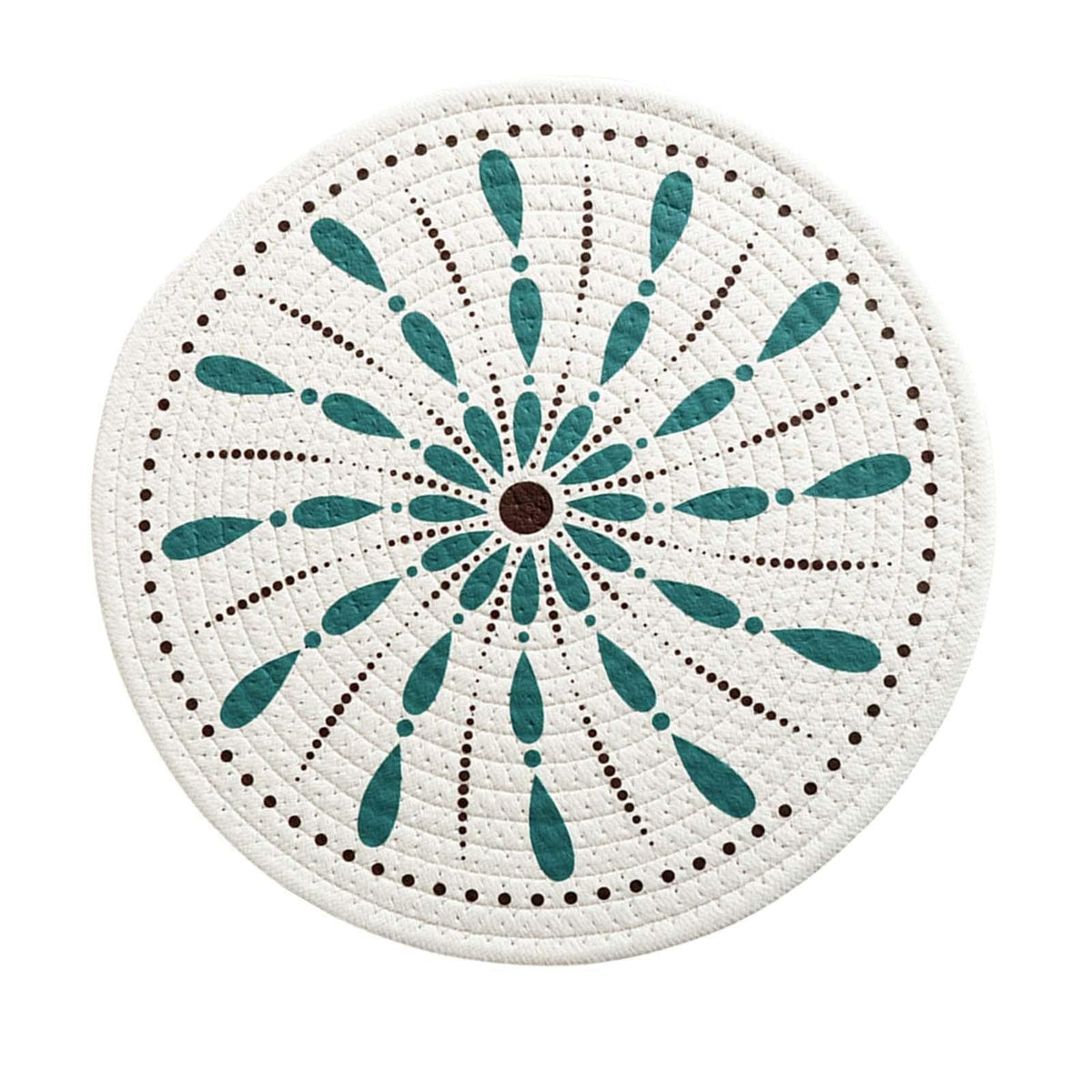 Round Tablecloth with Mandala Pattern | Kelmera