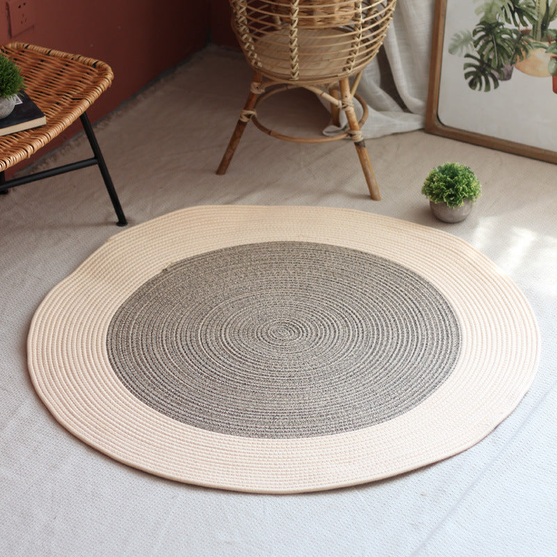 Round Woven Rug | Kelmera