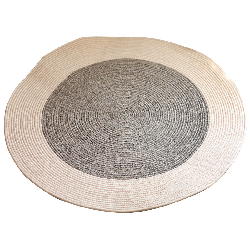 Round Woven Rug | Kelmera