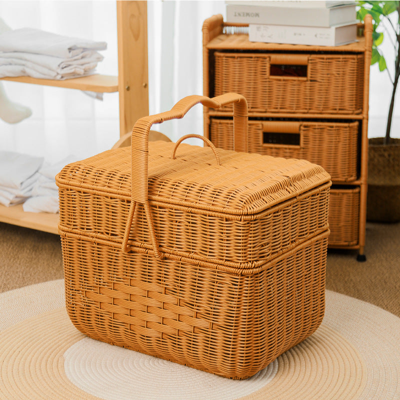 Round Woven Storage Basket | Kelmera