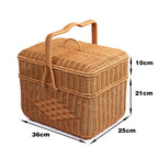 Round Woven Storage Basket | Kelmera