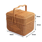 Round Woven Storage Basket | Kelmera