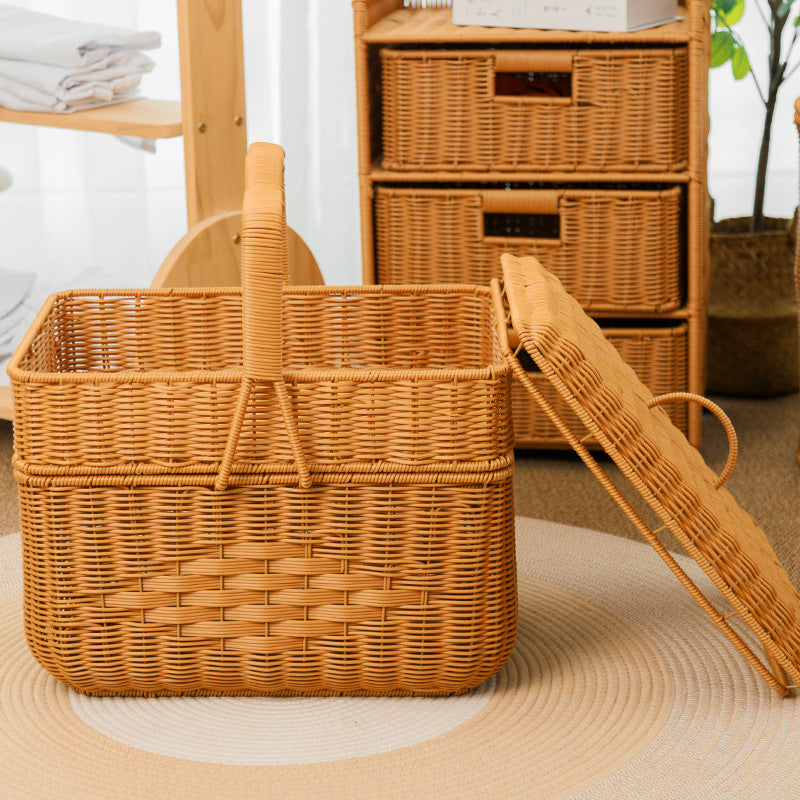 Round Woven Storage Basket | Kelmera
