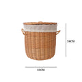 Rundkorb Woven Natural Fiber Soft Textile | Kelmera