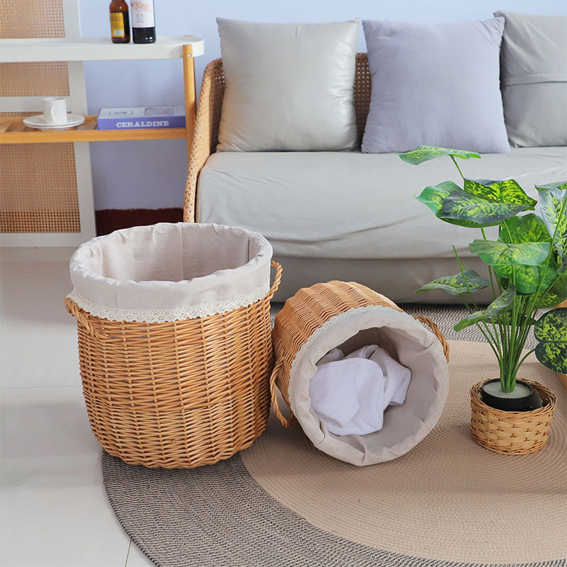 Rundkorb Woven Natural Fiber Soft Textile | Kelmera