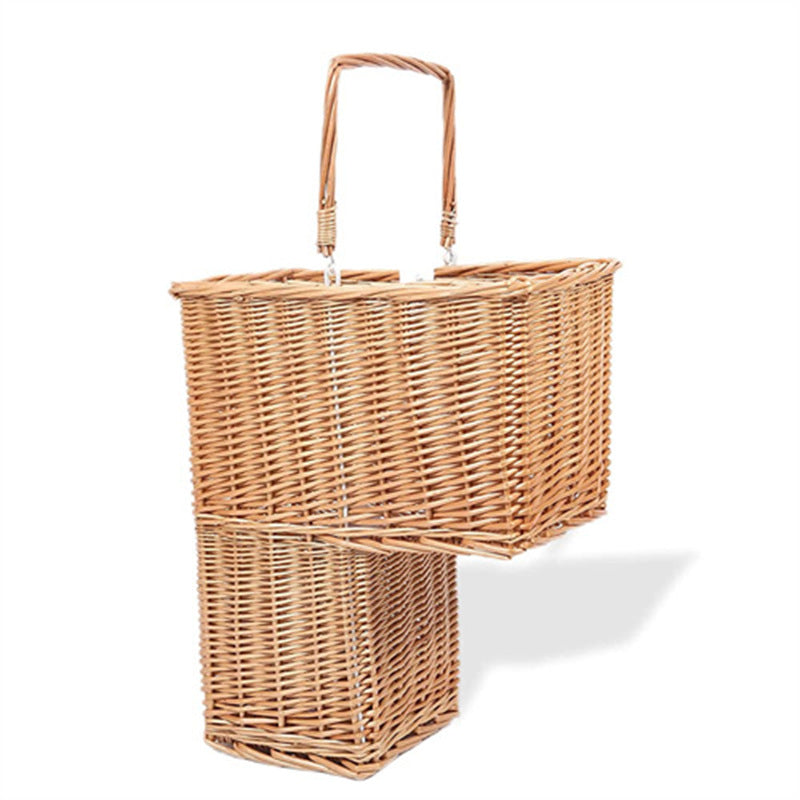 Rustic Basket with Practical Carrying Handle | Kelmera