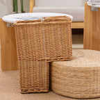 Rustic Basket with Practical Carrying Handle | Kelmera