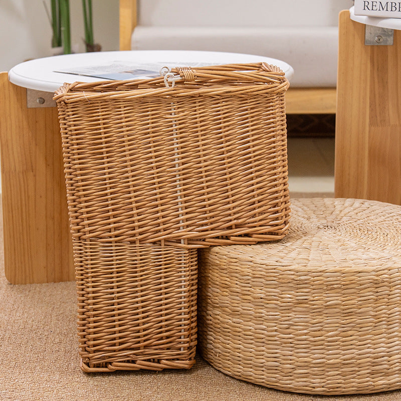 Rustic Basket with Practical Carrying Handle | Kelmera