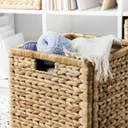 Rustic Decorative Basket made of Natural Fibers | Kelmera