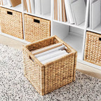 Rustic Decorative Basket made of Natural Fibers | Kelmera