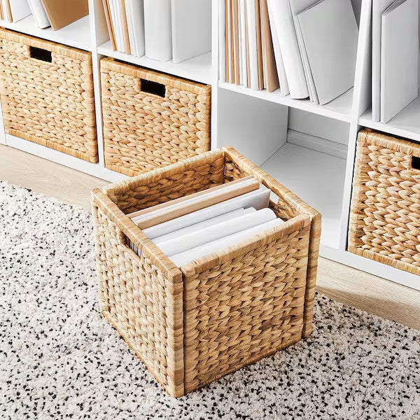 Rustic Decorative Basket made of Natural Fibers | Kelmera
