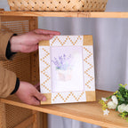 Rustic Frame made of Woven Rattan | Kelmera