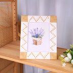 Rustic Frame made of Woven Rattan | Kelmera
