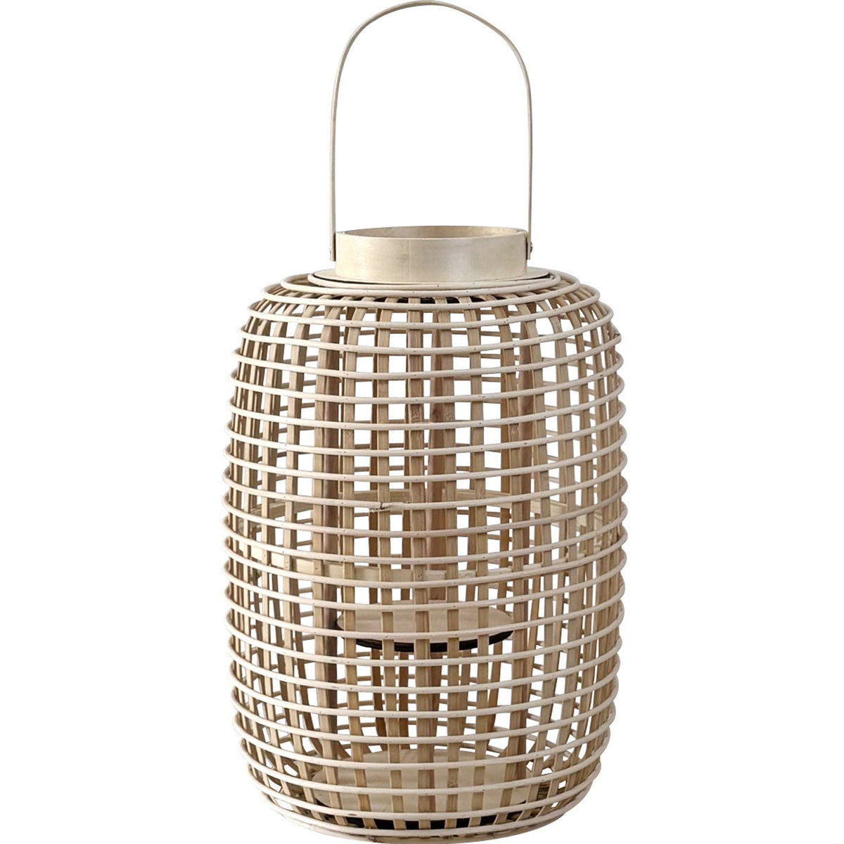 Rustic Lantern made of Woven Material | Kelmera