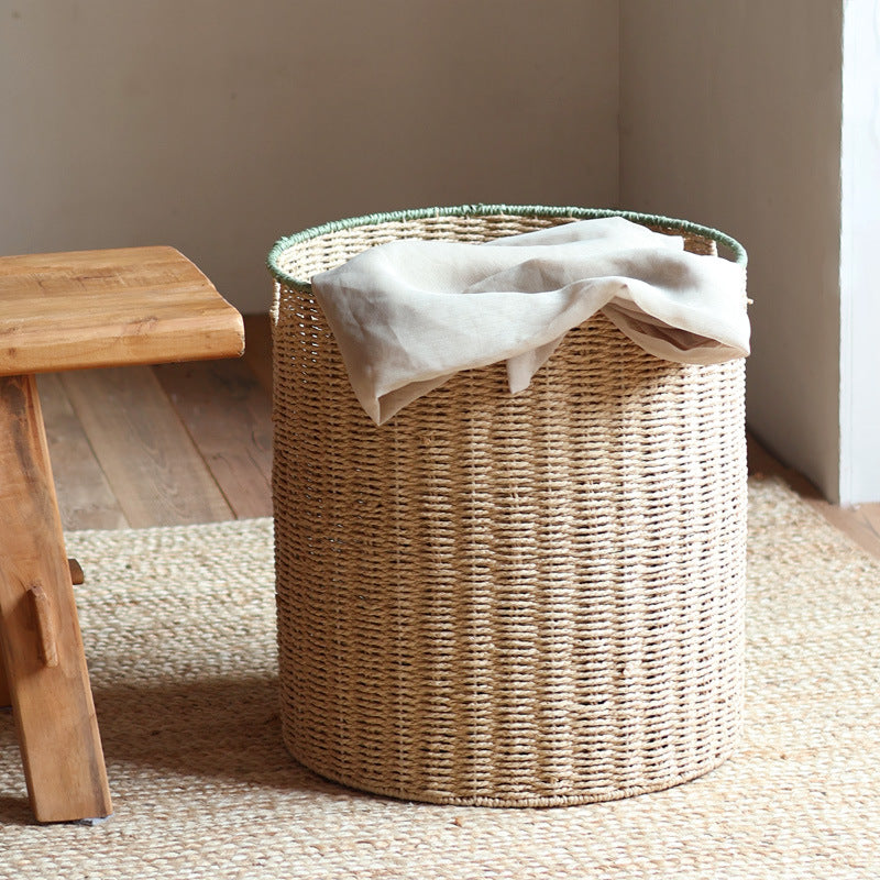 Rustic Laundry Basket with Lid | Kelmera