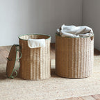 Rustic Laundry Basket with Lid | Kelmera