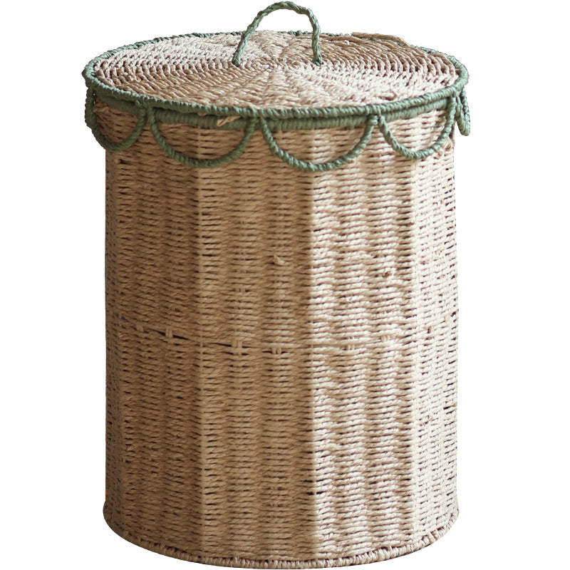 Rustic Laundry Basket with Lid | Kelmera