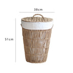 Rustic Laundry Basket with Lid Lidded Handcrafted | Kelmera