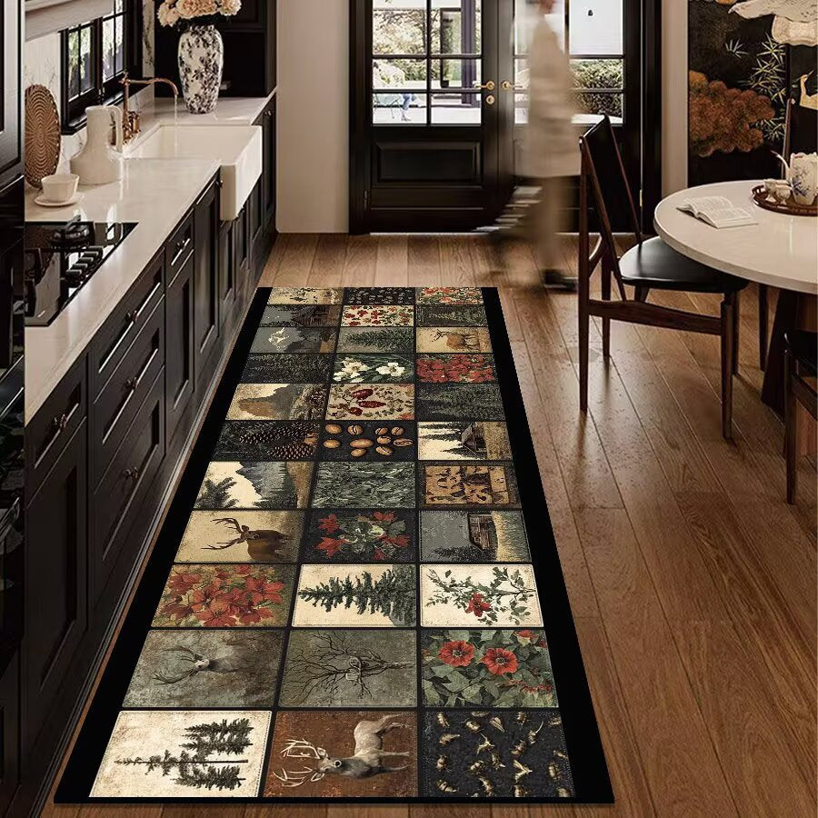 Rustic Outdoor Adventure Area Mat | Kelmera