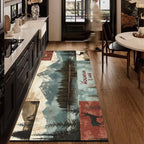 Rustic Outdoor Adventure Area Mat | Kelmera