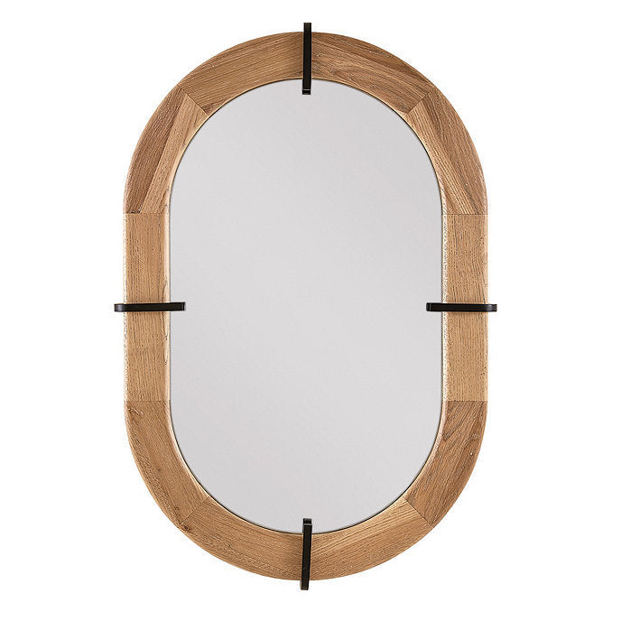 Rustic Oval Decorative Wall Mirror | Kelmera