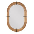 Rustic Oval Decorative Wall Mirror | Kelmera