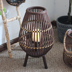 Rustic Rattan Lantern | Kelmera