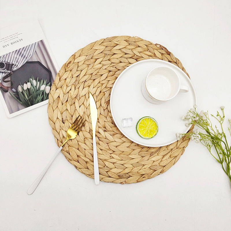 Rustic Round Weaving Coaster | Kelmera