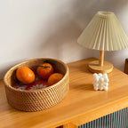 Rustic Serving Basket with Floral Details | Kelmera