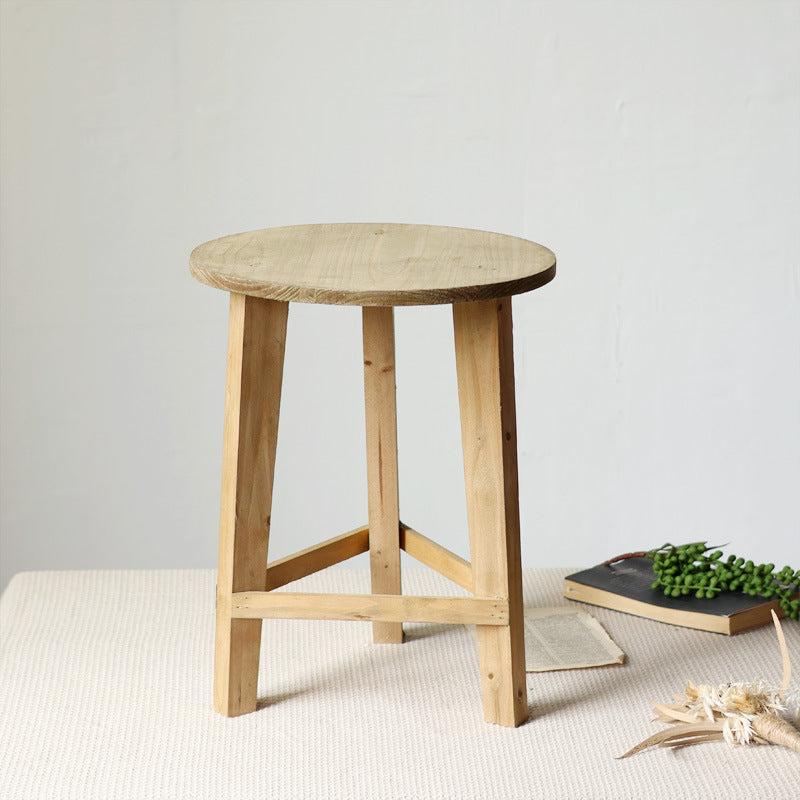Rustic Side Table made of Solid Wood | Kelmera