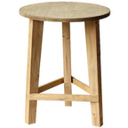 Rustic Side Table made of Solid Wood | Kelmera