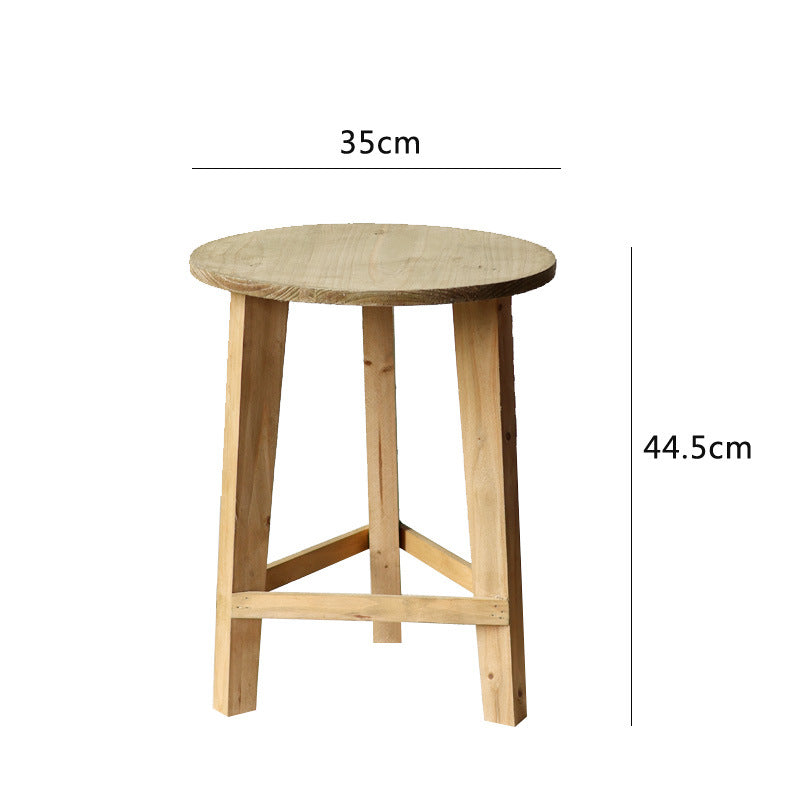 Rustic Side Table made of Solid Wood | Kelmera