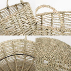 Rustic Storage Basket Soft Textile Handwoven | Kelmera