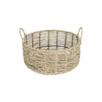Rustic Storage Basket Soft Textile Handwoven | Kelmera