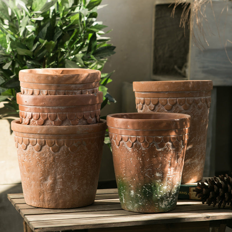 Rustic Terracotta Plant Pot | Kelmera