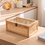 Rustic Toy Basket with Checked Pattern | Kelmera
