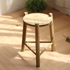 Rustic Wooden Stool | Kelmera