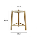 Rustic Wooden Stool | Kelmera