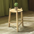 Rustic Wooden Stool | Kelmera