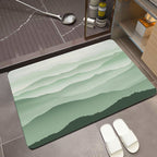Scenic Mountain Landscape Bath Mat | Kelmera